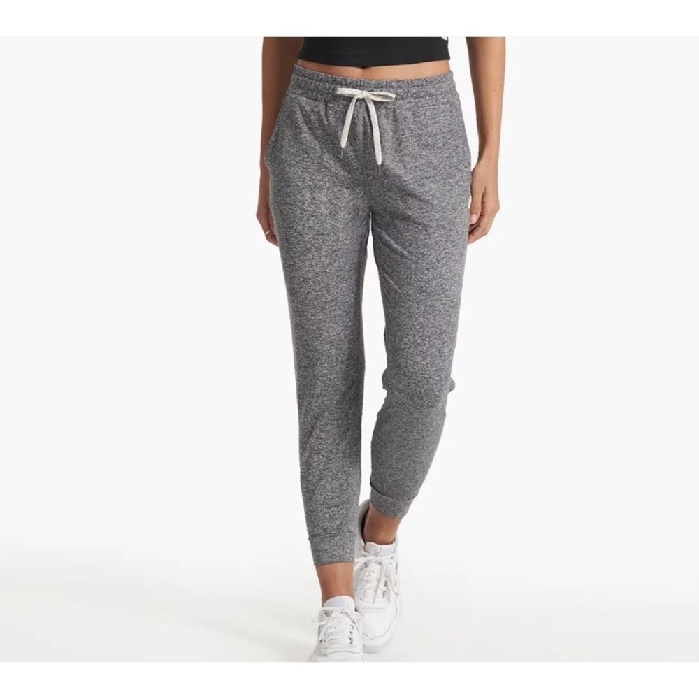 VUORI Women Gray Jogger Sweatpants Lounge Activewear Sz X-Small Soft Pockets EUC